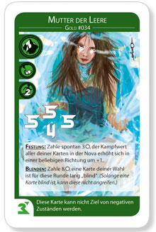 Karte Frau braune Haare 2