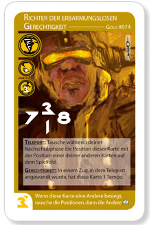 Karte Mann